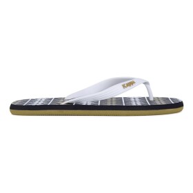 Pantofle Kappa 371D2UW White - Black - Green Military Syntetický materiál