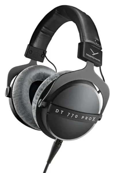 Beyerdynamic DT 770 Pro X 48 Ohm černá / Uzavřená studiová sluchátka / 3.5mm jack / přes hlavu (43000271)
