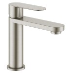 RAV Slezák - Rio INOX - Umyvadlová baterie bez výpusti, Nikl kartáčovaná, Nikl - kartáčovaná, 3/8" RI128.0IN