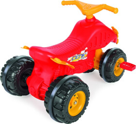 Čtyřkolka šlapací ATV červená - Play Doh