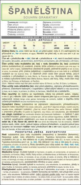 ŠPANĚLŠTINA souhrn gramatiky Radek Eichl