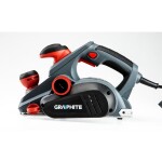 Graphite 59G678 / Hoblík / 850W / 16500ot.-min / 82mm / 3mm / 0-12mm / ergonomický tvar (59G678)