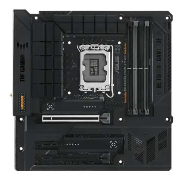 ASUS TUF GAMING B760M-BTF WIFI / B760 / LGA 1700 / 4x DDR4 / PCIEx16 / 2.5GLAN / mATX (90MB1G50-M0EAY0)