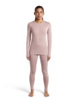 Dámské merino spodky ICEBREAKER Wmns Merino 260 Tech High Rise Leggings, Pink Quartz velikost: XS