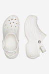 Pantofle Crocs BELLA CLOG 210062-100 Materiál/-Syntetický