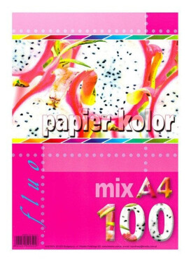Xero papír A4 100l mix kolor fluo