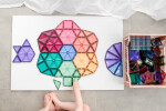 Connetix Connetix Tiles - Magnetická Stavebnice Pastelová XXL 202 ks