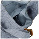 Trendy textilní dámská kabelka na rameno Ester, modrá