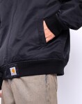 Carhartt WIP Santa Fe Alumni Jacket Black/Scarlet S