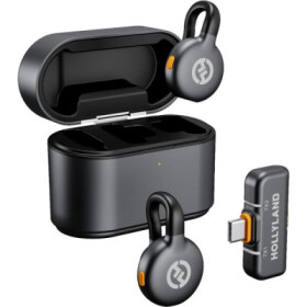Hollyland LARK M2S Duo Wireless Lavalier Microphone with USB-C Plug (Duo, Space Gray) EDF_1138328