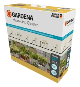 Gardena 13401-20 Micro-Drip-System zavlažování - sada pro balkony (15 rostlin) (13401-20)