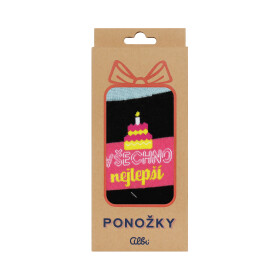 Ponožky - Všechno nejlepší, vel. 35-38 - Albi