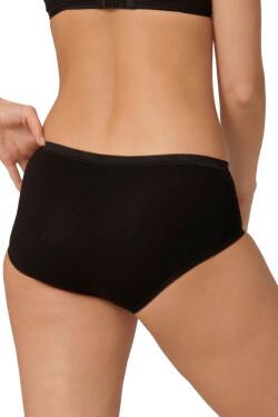 Dámské kalhotky 2 pack Basic midi black - Sloggi černá M
