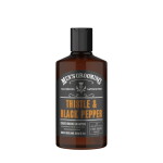 SCOTTISH FINE SOAPS Pánský šampon Thistle & Black Pepper 300 ml, hnědá barva, plast