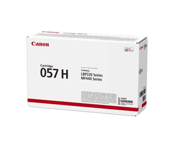 Canon TONER CRG-057H černý pro i-SENSYS MF443dw, MF445dw, MF446x, MF449x, LBP223dw (10 000 str.) EDF_543586