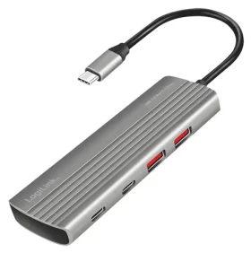 USB-C Hub 7v1 PD 100W / USB hub / USB 3.2 Gen 2 / 2x USB-A / 5x USB-C (UA0414)