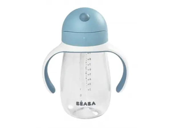 Beaba Hrnek s brčkem 300ml Windy Blue (913479BB)