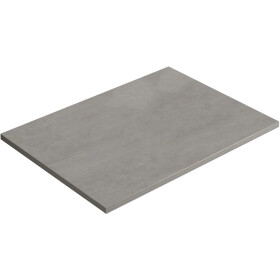 CERANO - Deska pod umyvadlo Navira Slim - betonově šedá - 60x1,8x46 CER-663058