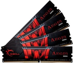 G.Skill AEGIS Series 64GB (4x 16GB) / DDR4 / 2400MHz / 15-15-15-35 / 1.20V / XMP 2.0 (F4-2400C15Q-64GIS)