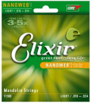 Elixir 11500 NANOWEB Mandolin 80/20 Bronze .010-.034