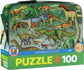 EUROGRAPHICS Puzzle Dinosauři ve svačinovém boxu