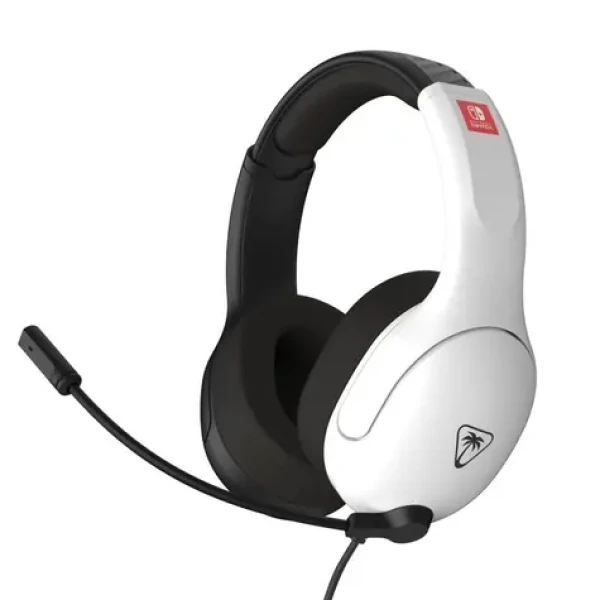 Turtle Beach Airlite Fit černo-bílá / Herní sluchátka / Nintendo Switch / 40mm měniče / mikrofon / 3,5 mm jack (TBS-8002-05)