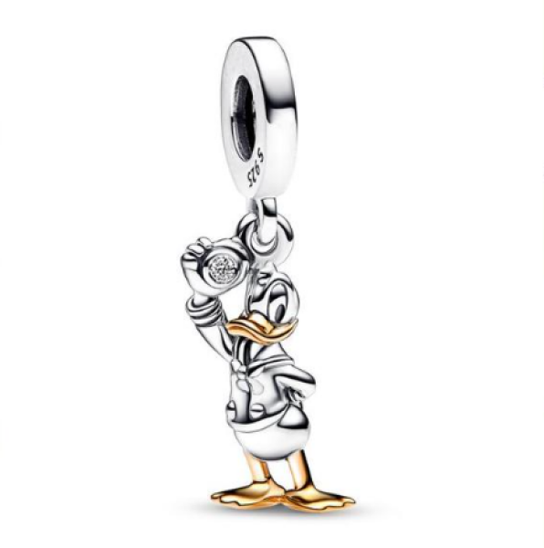 ELENYS Royal Fashion stříbrný přívěsek Disney kačer Donald
