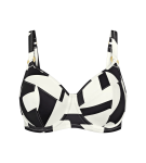 SUMMER ALLURE – Minimizer plavková podprsenka (optické zmenšení o 1 velikost) Triumph WHITE 44G