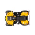 Mamido Dětská elektrická čtyřkolka Fast Wheel 4x4 žlutá