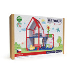 Merkur - Domeček pro panenky, 34x39x25 cm, 345 dílků