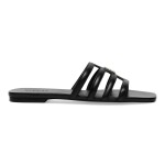 Pantofle Badura JEAN-113775 Přírodní kůže (useň) - Lícová