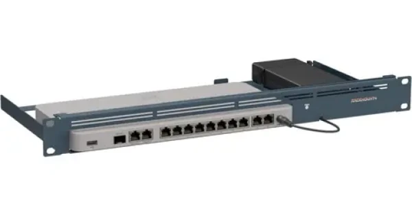 Rackmount.IT RM-CI-T24 modrá / Montážní rámeček / 19" / 1U / pro Meraki MX68, MX68CW, MX68W, MX75 (RM-CI-T24)
