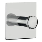 Spirella PUNT-Square hranatý háček na ručníky lesklá nerez ocel / samolepící / 45 x 45 mm (7610583139856)