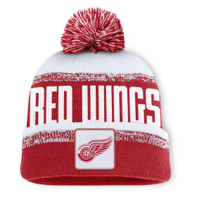 Fanatics Pánská zimní čepice Detroit Red Wings NHL Thrive Cuffed Pom Beanie