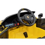 Mamido Elektrické autíčko Porsche Spyder RS 718 žluté