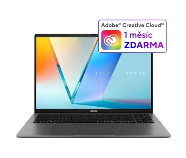 ASUS NTB Vivobook S16 OLED (S3607AA-OLED014X), Ultra 9 386H, 16" 1920 x 1200, 32GB, 1TB SSD, Intel Arc, W11 Pro, Gray EDF_2910515