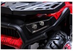Mamido Dětská elektrická čtyřkolka 4x4 Spyder lakovaná červená