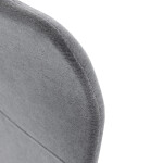 Kancelářská židle, houpací mechanismus, šedá látka, KA-W3109 GREY