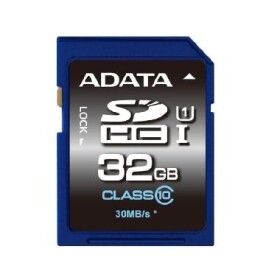 ADATA Premier SDHC karta 32GB / UHS-I U1 Class 10 / R: 30MB/s / W: 10MB/s (ASDH32GUICL10-R)