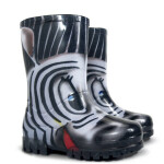 Demar TWISTER PRINT 0036 S zebra Dětské holínky 24-25 0036S_24-25
