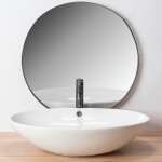 REA - Umyvadlo na desku Olga 63,5x42 bílé (REA-U1060) 2. jakost