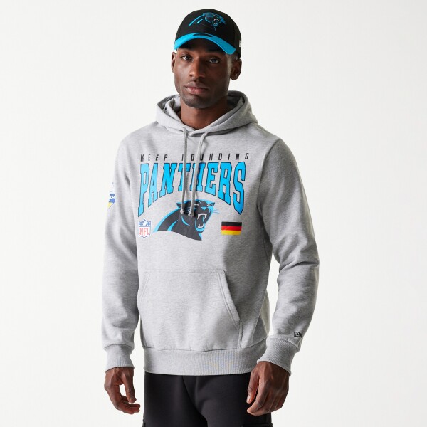 New Era Pánská mikina Carolina Panthers NFL 2024 Munich Game Hoodie Velikost: S