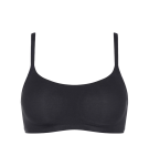 Dámský top GO Daily Cotton Top - BLACK - černý 0004 - SLOGGI BLACK S