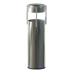 ALDA Prestige Pillar 15 l nerez ocel lesklá / Odpadkový koš / venkovní / s popelníkem