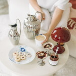 Georg Jensen Džbán Henning Koppel Mirror 1,2 l, stříbrná barva, kov