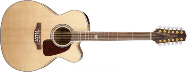 Takamine GJ72CE-12, Rosewood Fingerboard - Natural