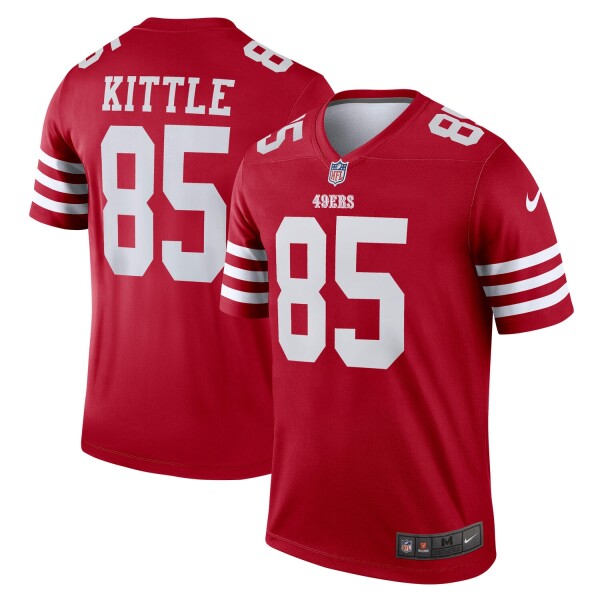 Nike Pánský dres San Francisco 49ers NFL George Kittle #85 Legend Velikost: M