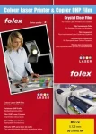 Folex BG-72 čirá A3 / Čirá fólie o síle 125 mic / laser / balení 50 listů (FO2972-0-430)