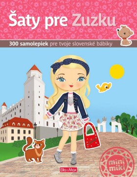 Šaty pre Zuzku: Kniha samoliepek