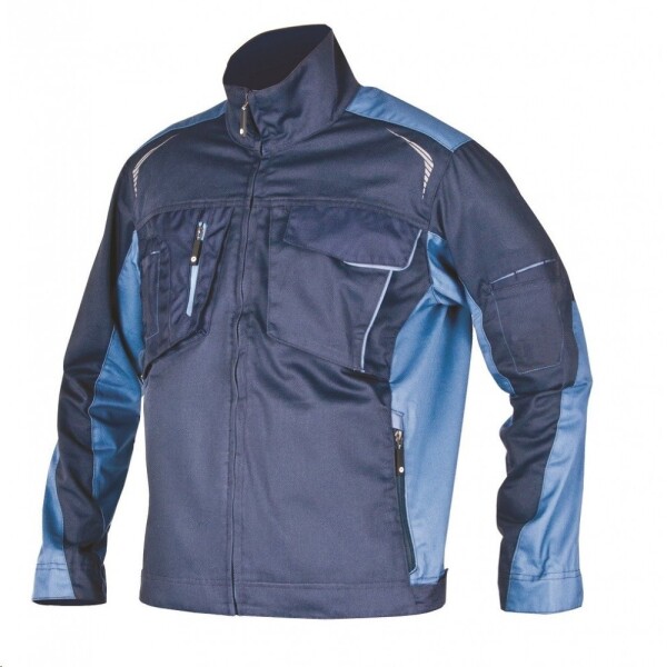 Montérková bunda R8ED+01 H9700 pánská stajací límec navy-modrá 60 navy-modrá